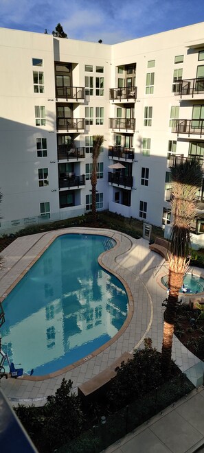 Alberca al aire libre 