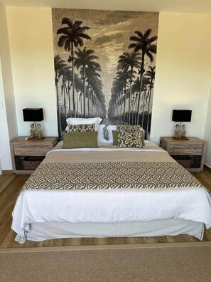 3 bedrooms, in-room safe, desk, iron/ironing board - Penthouse avec Jacuzzi Privé à Pereybère (Grand Baie)