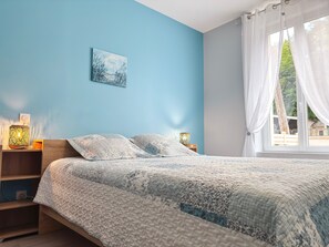 5 chambres, accĂšs au Wi-Fi (inclus), literie fournie