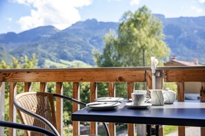 Ferienwohnung IV mit zwei Schlafzimmern und Süd-Balkon, 64 qm, Hund zu buchbar-Aussicht vom Balkon