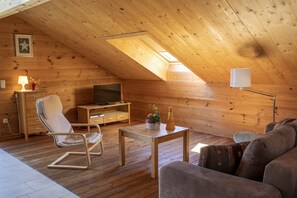 Fernseher, DVD-Player, Tischtennisplatte