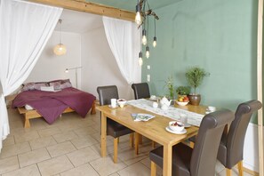 1 chambre, literie fournie