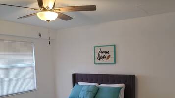 Desk, iron/ironing board, free WiFi, bed sheets