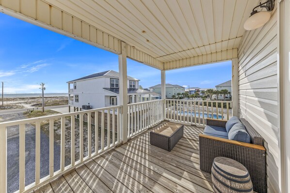 Maison Familiale, 3 chambres, balcon | Balcon