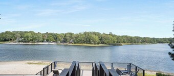 Waterfront Home w Private Beach & Firepit | Lake Panamoka