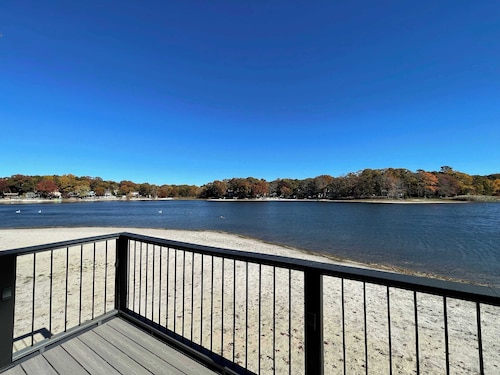 Waterfront Home w Private Beach & Firepit | Lake Panamoka
