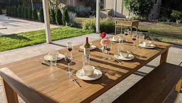 Udendørs spisemuligheder