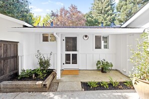 Exterior detail - Art Collector's Sophisticated Home (Napa)