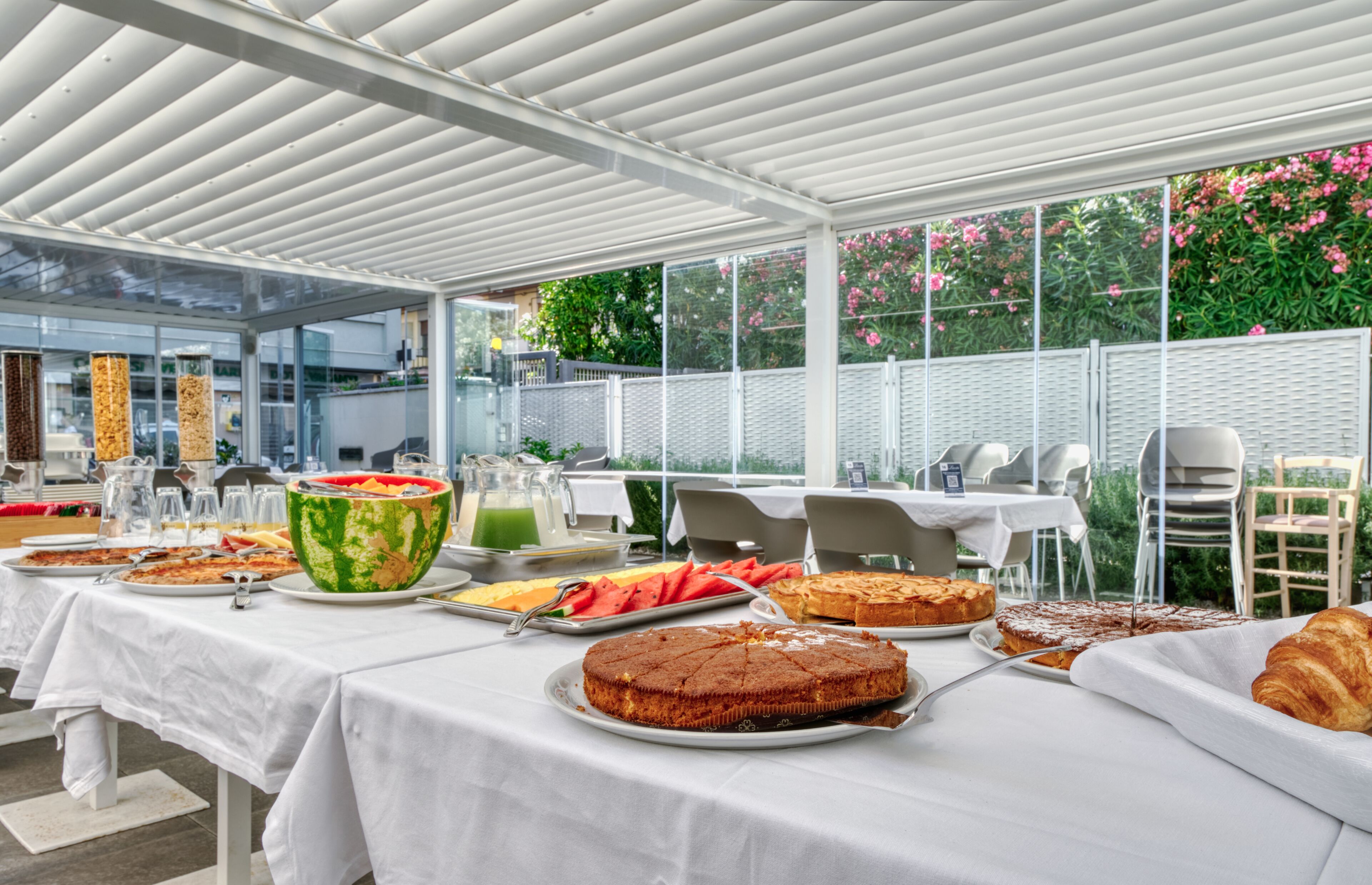 Frokostbuffé er inkludert hver dag