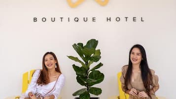 Sala de estar en el lobby