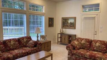 スマートテレビ、暖炉、DVD プレーヤー、書庫