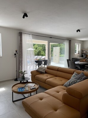 Smart TV, table football, ping pong - Villa Istra Panorama II -New with large heated private pool (Kršan)