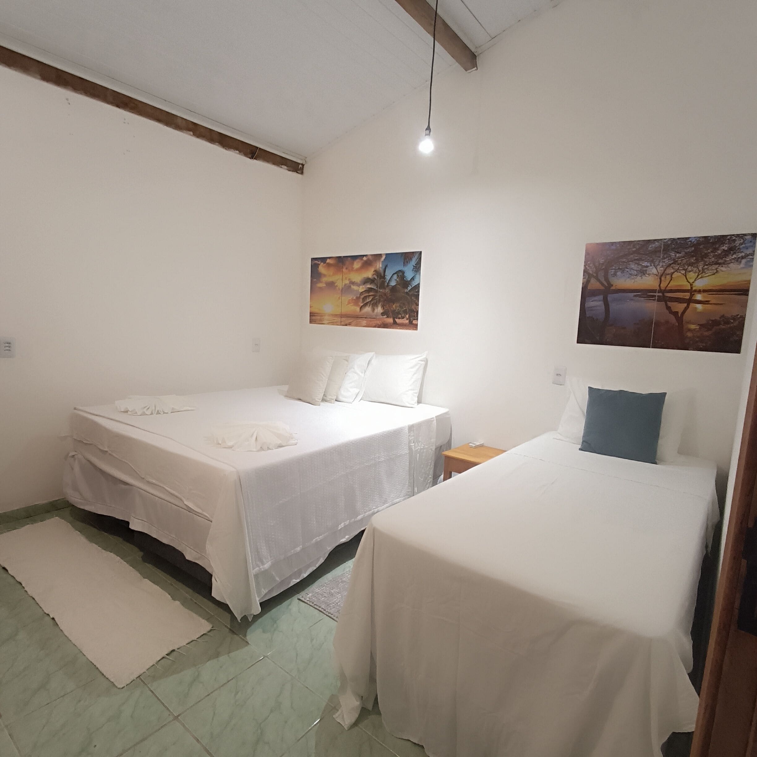 Executive-rum - flera sängar - uteplats - havsutsikt | Minibar, gratis wi-fi och sängkläder