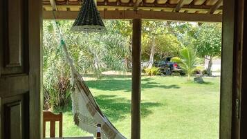 Superior Triple Room, Multiple Beds, Patio, Garden View | View from room