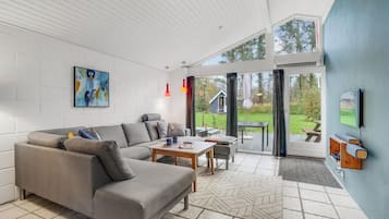 TV connectée, cheminée