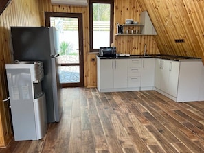 Coffee grinder, dining tables, kitchen islands