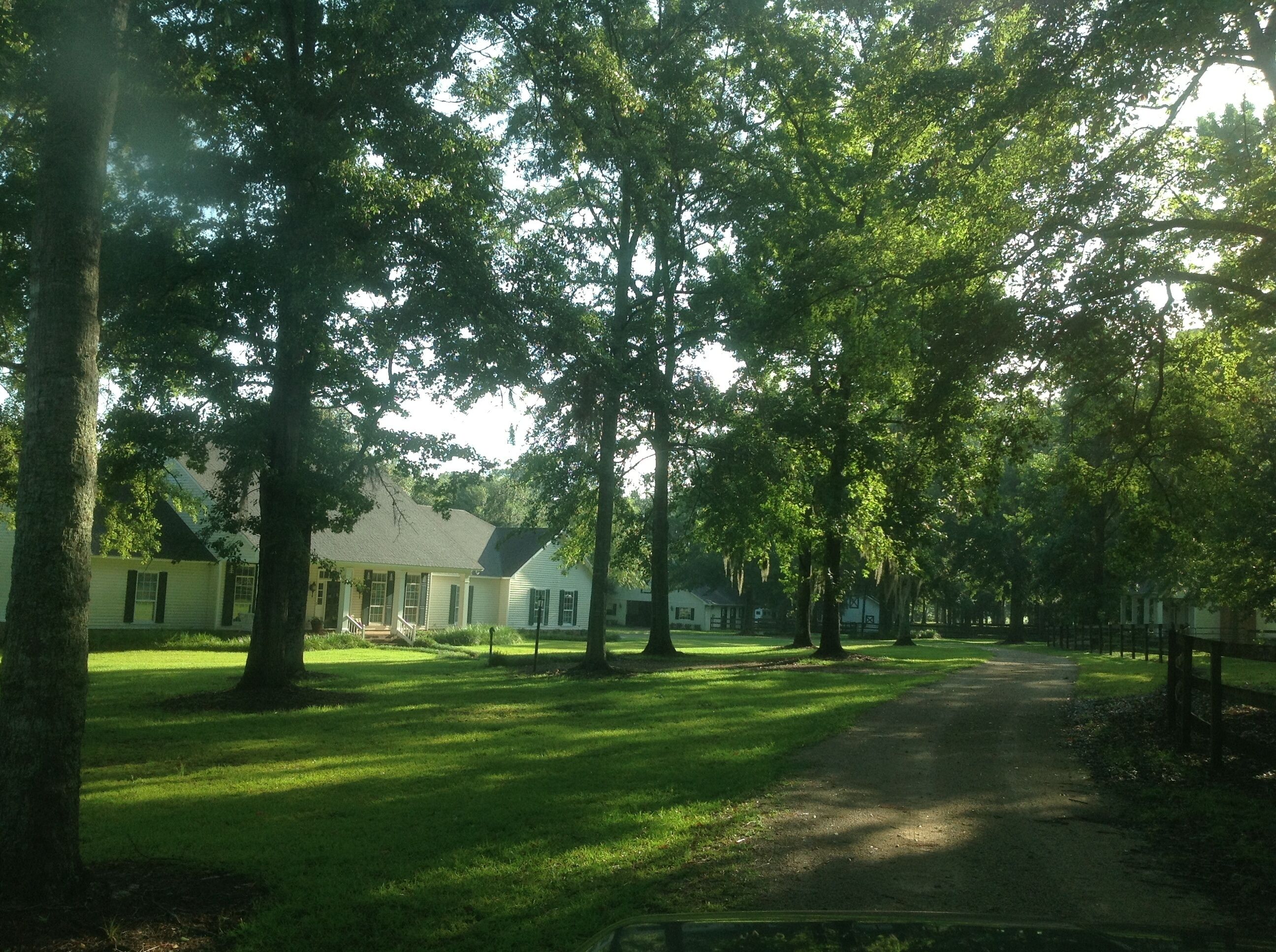 Enceinte de l’hébergement
