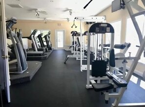 Fitness facility - 2BR 2BA Close to Beach/Pool with Golf Cart, Oceanside Village, Surfside Beach SC (Surfside Beach)
