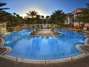 Outdoor pool - Studio-Marriott's Grande Vista Resort-Full Access (Orlando)