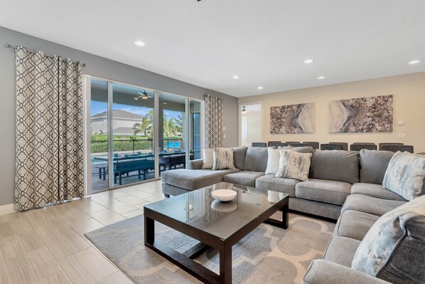 Smart TV, video games, foosball, table tennis