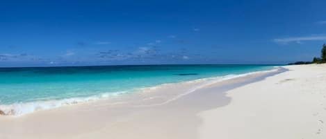 On the beach