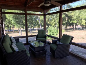 Standard Cabin | View from room - Log Cabin 1 at Son's Blue River Camp (Kingsbury)
