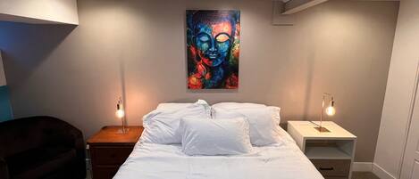 1 bedroom, desk, iron/ironing board, free WiFi