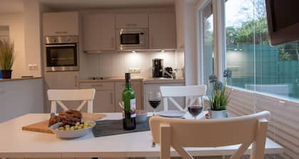 Haus Seestern - Ferienhaus Seestern mit moderner Ausstattung und eingezäuntem