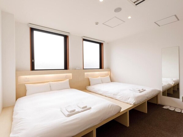 Chambre familiale double, non-fumeur | Literie fournie