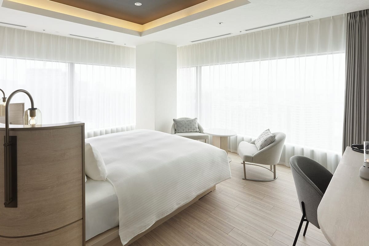 In-room safe, blackout curtains, iron/ironing board (on request)