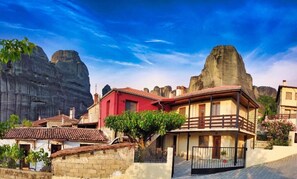 Majoituspaikan julkisivu