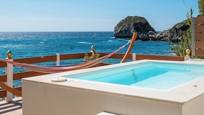 Villa (Renata) | Terrace/patio - Villa Renata & Villa Filippos with private Plunge Pool by Konnect (Corfu)