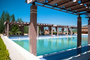 Seasonal outdoor pool