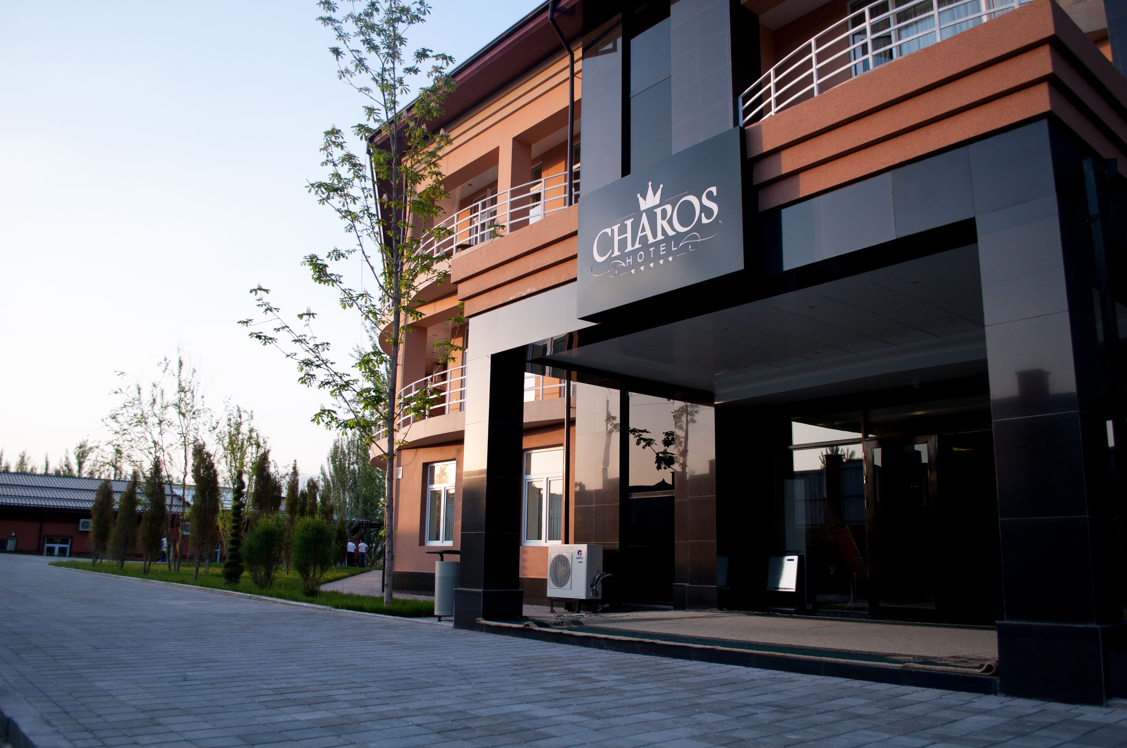 Voorkant van accommodatie