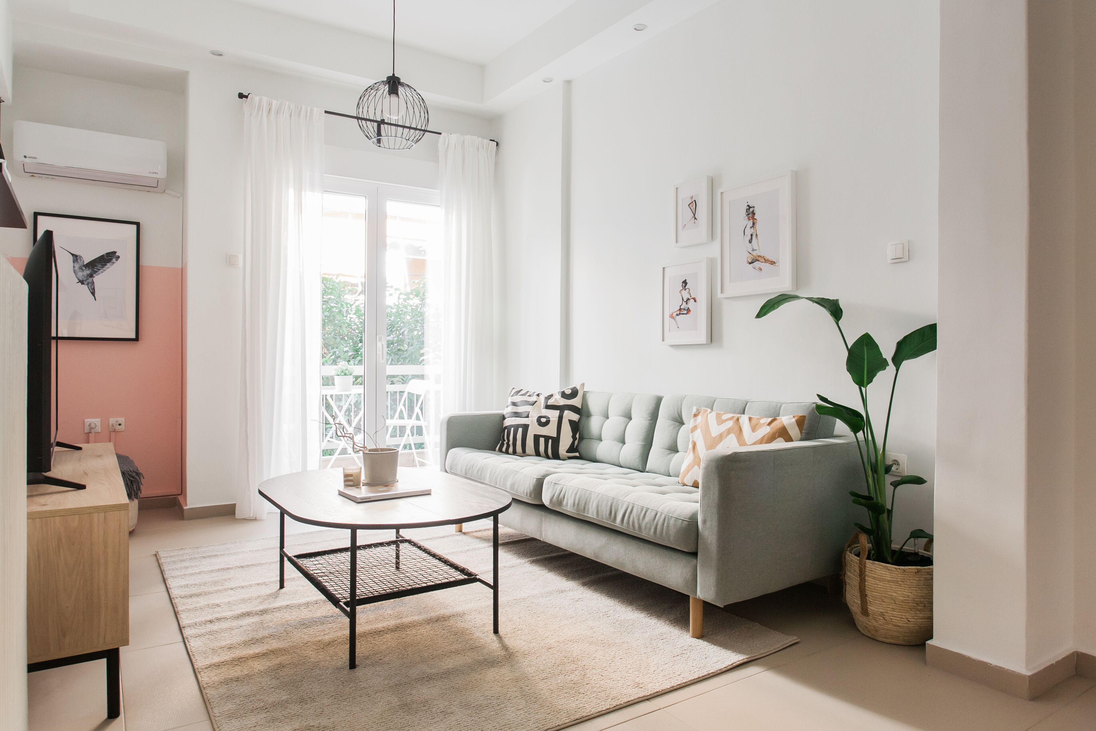 Standard Apartment | Living area | 43-inch Smart TV with digital channels, TV, Netflix