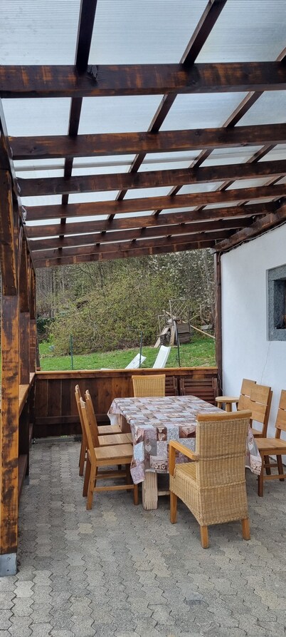Time Out Moments house with its own sauna in the Bavarian Forest National Park