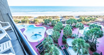 WOW Newly Updated Ocean Front Condo with New Pools