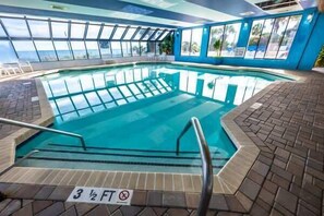 Pool - Pets welcome,direct oceanfront, poolside,1 bedroom (Myrtle Beach)