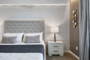 Iron/ironing board, travel crib, WiFi, bed sheets