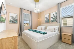 9 bedrooms, iron/ironing board, travel crib, WiFi