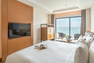 Quarto duplo premium, vista para o oceano | Vista para praia/oceano