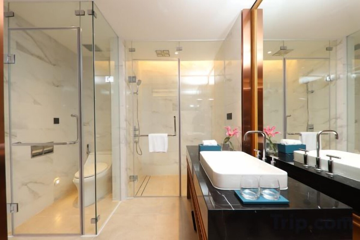 Bathroom | Separate tub and shower, hydromassage showerhead, designer toiletries