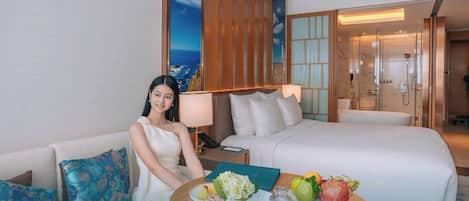 Premium Oceanview Dbl | Living area