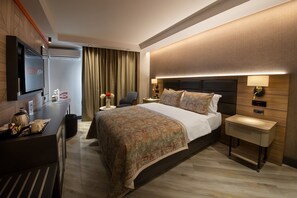Double or Twin Room | Egyptian cotton sheets, premium bedding, down comforters, minibar - CITY ASYA HOTEL (Bandirma)