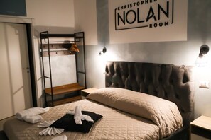 Business Double Room | Premium bedding, down duvets, memory-foam beds, individually furnished - Cinemovie Guesthouse (Rome)