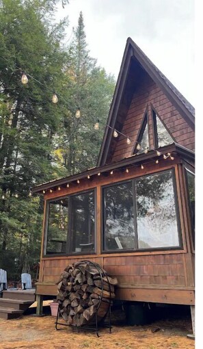 Exterior - Lakefront A-Frame Cabin located in the Adirondacks (Caroga Lake)