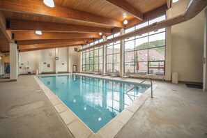 Una piscina climatizada