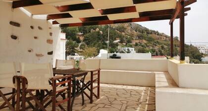 LOOBY'S at Christos Leros, a Cycladic Style Katoikia with breathtaking views