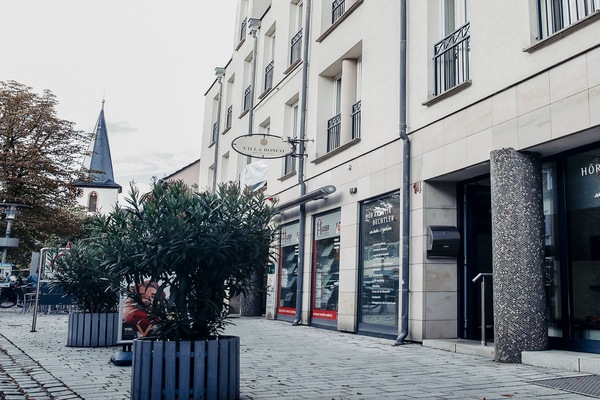 Overnatningsstedets facade