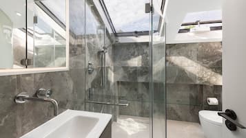 Shower, towels